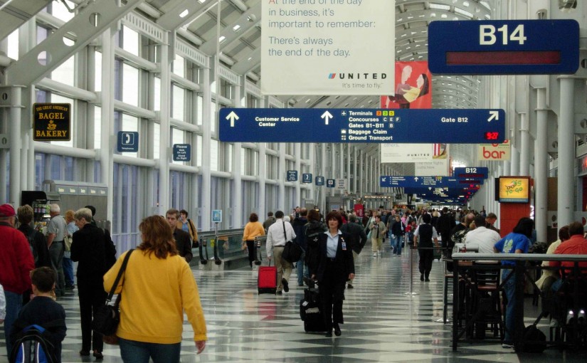 chicago-O'Hare-airport-terminal